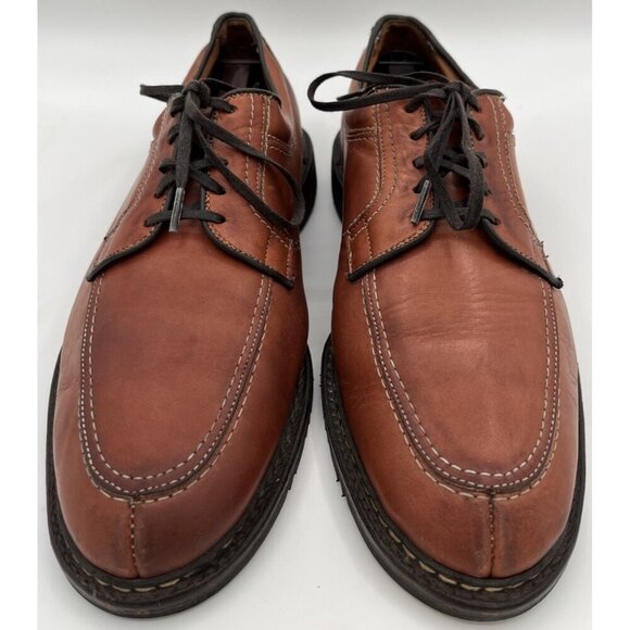 Allen Edmonds Wilbert Mens Size 10.5 D Chili Brown Oxford Leather Comfort Shoes main image 5